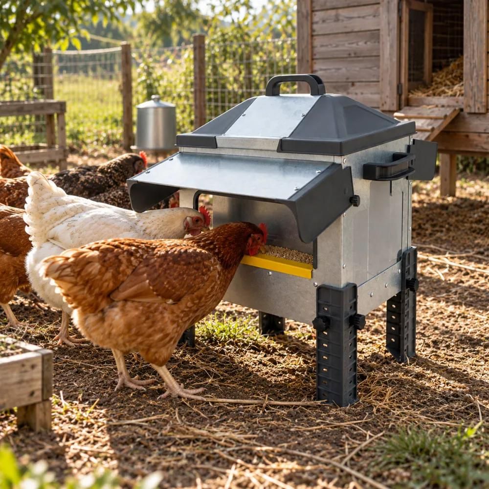 Mangeoire olba robust® ouverte 12 kg pour poules, canards et oies