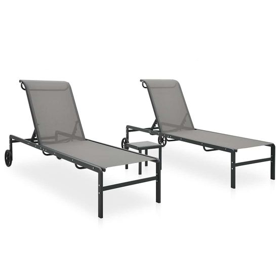VIDAXL CHAISES LONGUES 2 8-(917278)