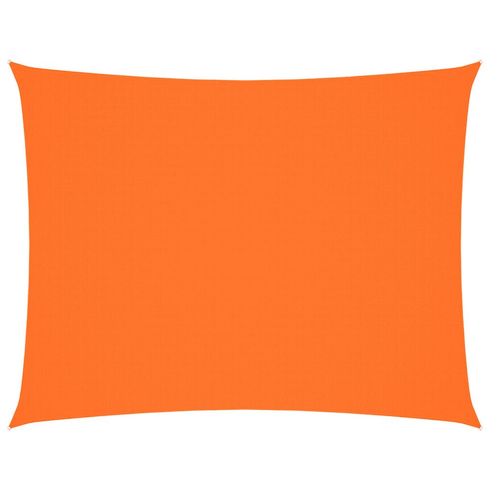 Voile de parasol tissu oxford rectangulaire 3x4,5 m orange