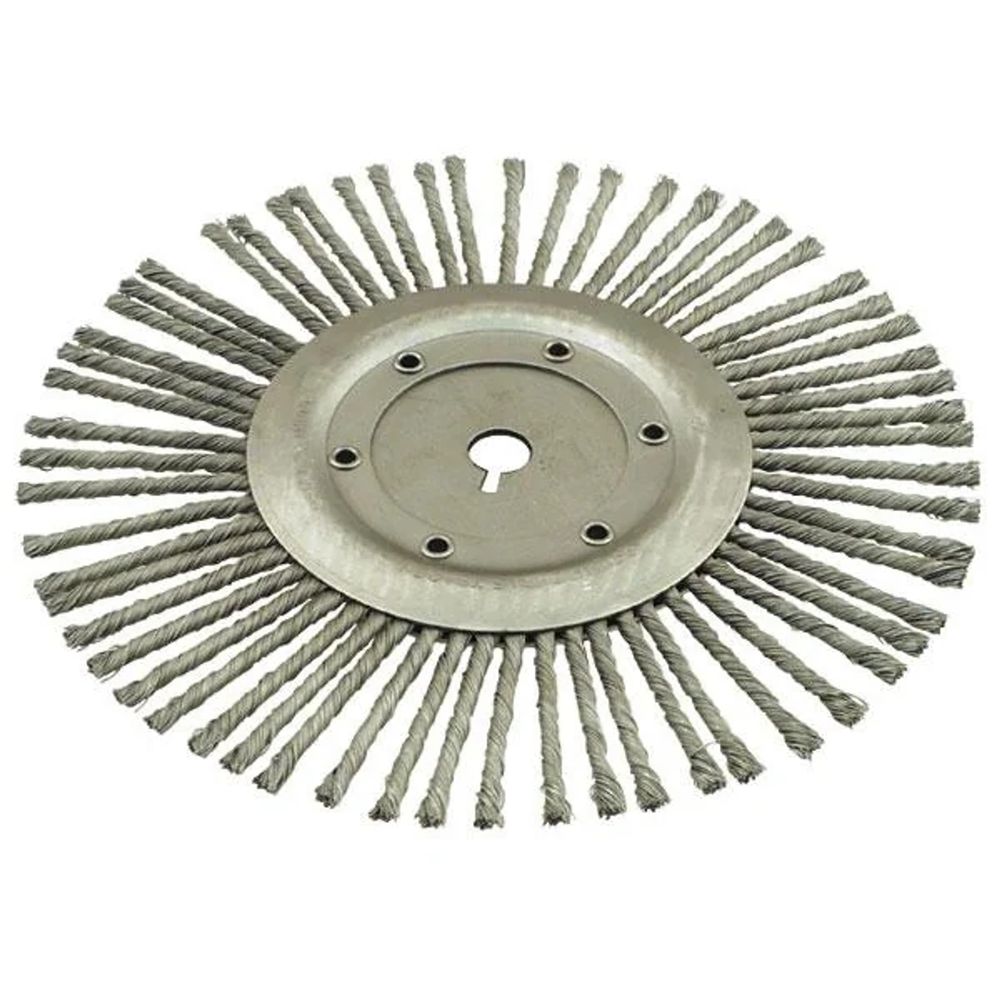 Brosse à mauvaises herbes 200 mm, diamètre d'alésage 25,4 mm