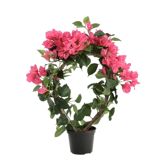 Bougainvillier artificiel 45cm en pot