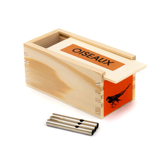 Appeau individuel martinet noir (en coffret bois)