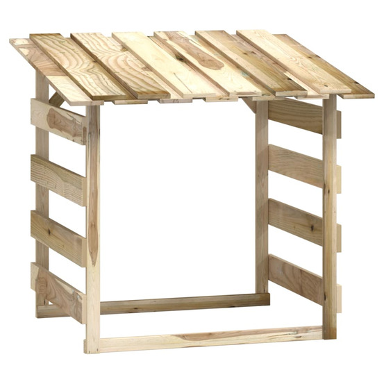 Pergola avec toit 100x90x100 cm bois de pin imprégné