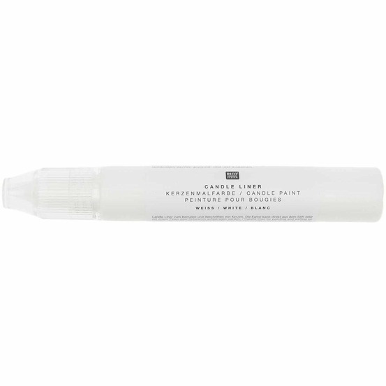 Peinture pour bougie 30 ml blanc