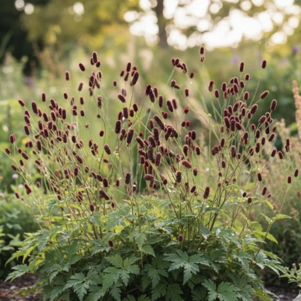 Sanguisorba - pimprenelle crimson queen godet - 5/20 cm