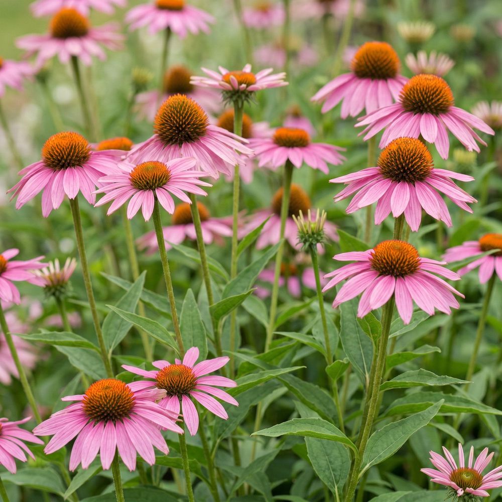 Échinacée 'magnus' - vivace mellifère - pot de 11cm - hauteur 25 cm - plante d’extérieur