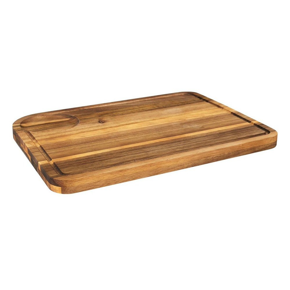 Planche à découper en bois acacia 46cm marron