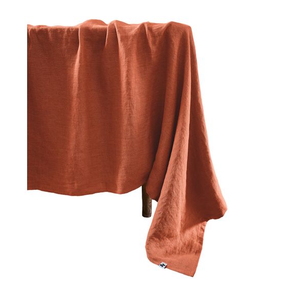 Nappe rectangle en lin solines