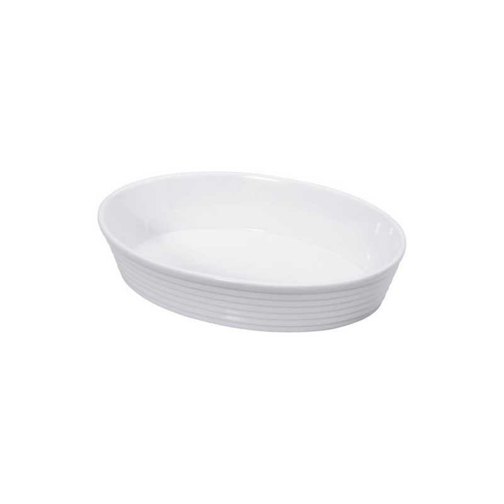 Plat a four ovale 26cm blanc kuchenprofi - 0750018226