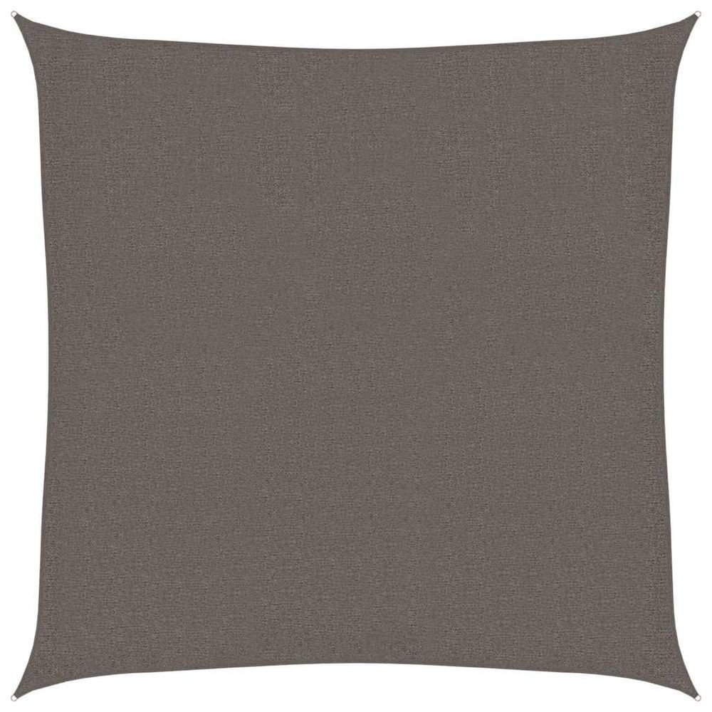 Voile d'ombrage 160 g/m² anthracite 3x3 m pehd