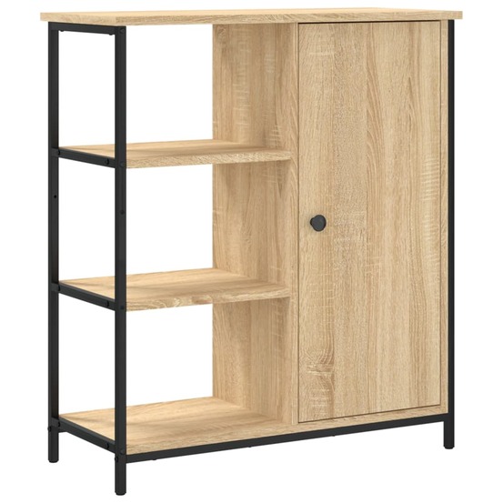 Buffet bahut commode armoire meuble de rangement organisateur cuisine salle de séjour salon sonoma 70 x 30 x 80 cm bois d'ing