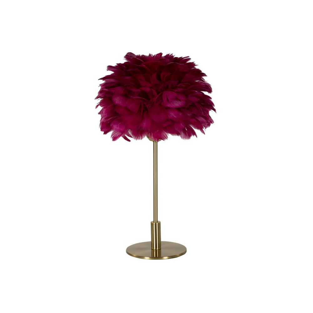 Lampe à poser imitation plume 