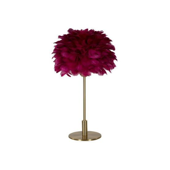 Lampe à poser imitation plume