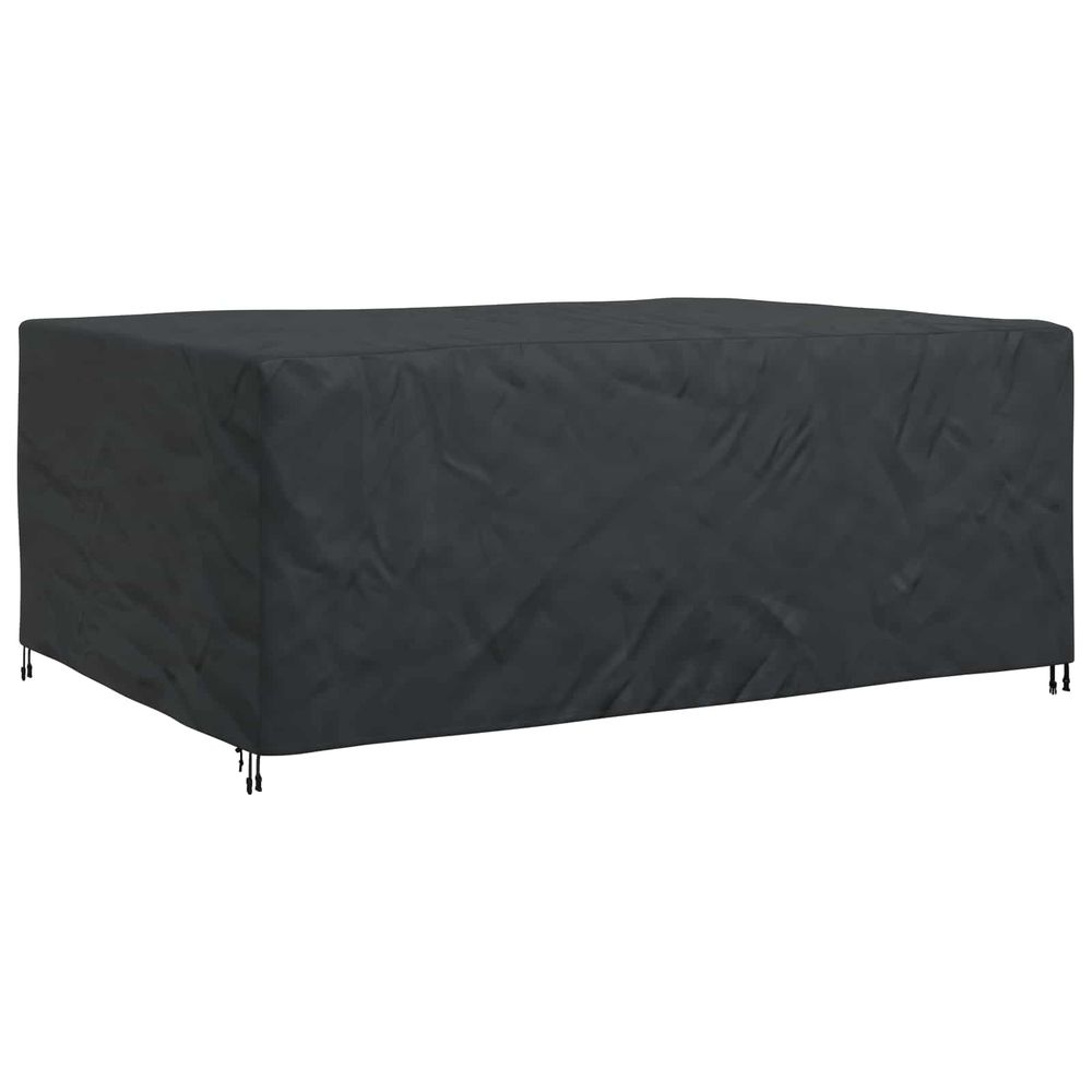 Housse pour meubles uni noir 280 x 204 x 106 cm 210d