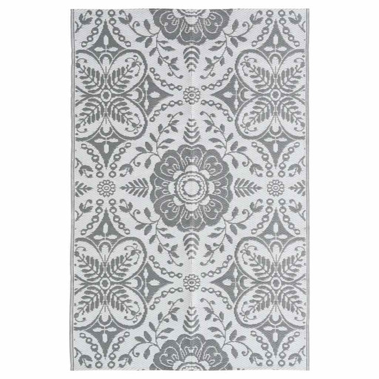 Tapis d'extérieur arakil gris clair 190x290 cm pp