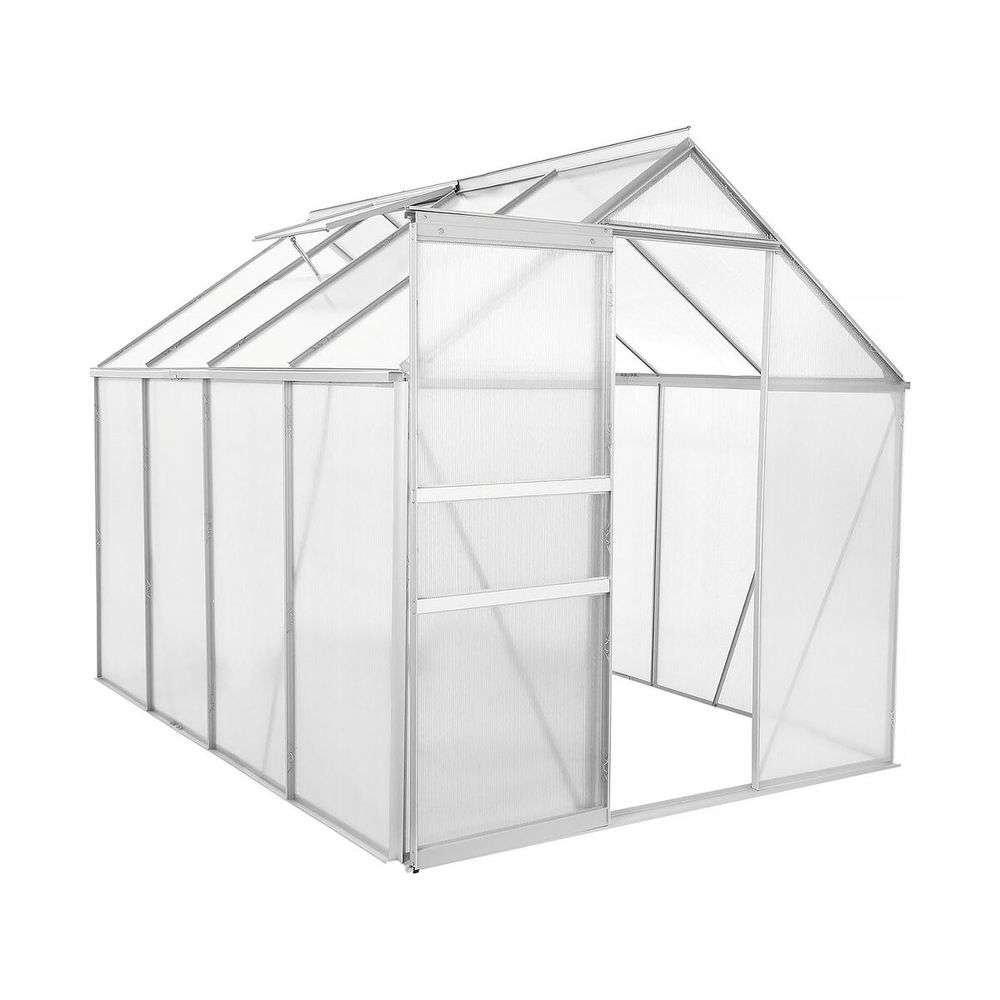 Serre jardin polycarbonate 250 x 190 x 195 cm 