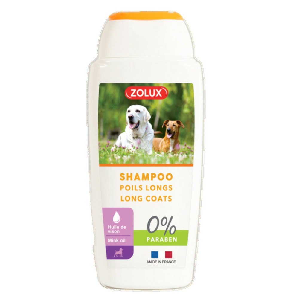 Shampoing poils long et rêches 250 ml pour chien