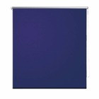 Store enrouleur bleu occultant 80 x230cm