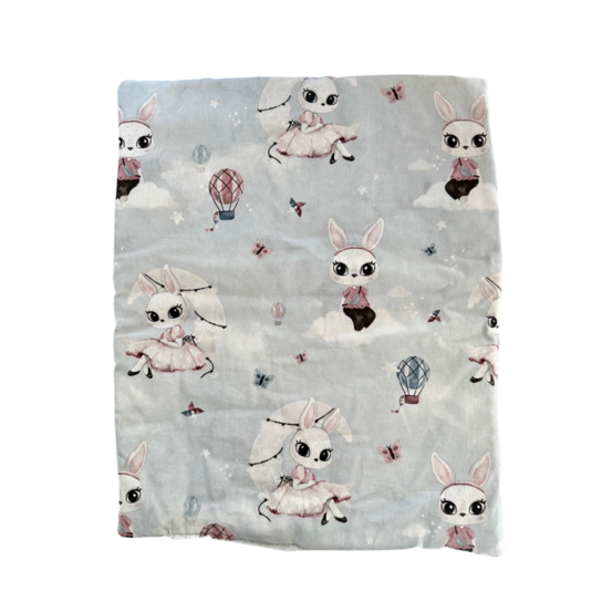 Coussin - lapin/lune