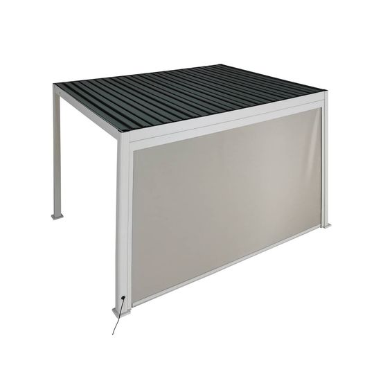 Store pour pergola côté 4 m argile