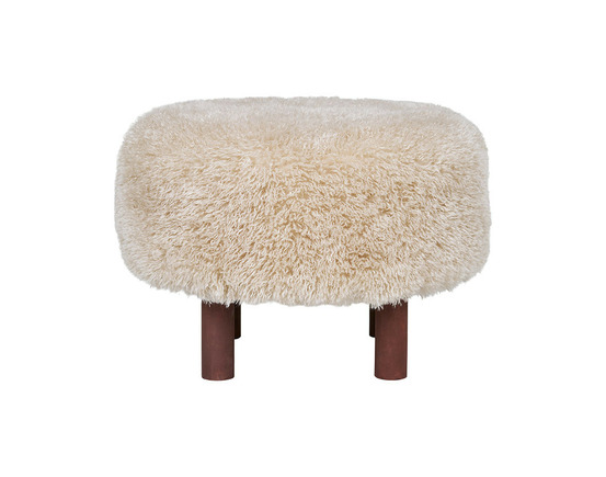 Mani - pouf - en fausse fourrure