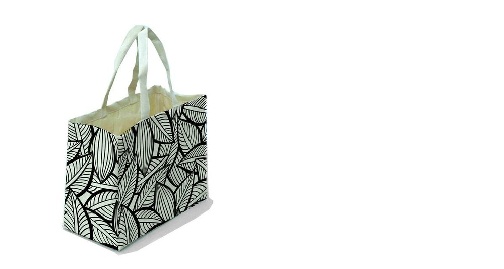 5five - sac de shopping en coton 50x35cm
