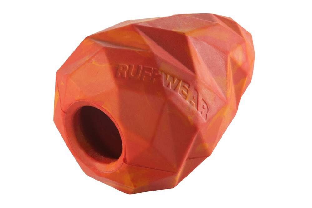 Jouet à lancer en caoutchouc gnawt-a-cone™, contient des friandises. Couleur: red sumac (rouge), taille unique