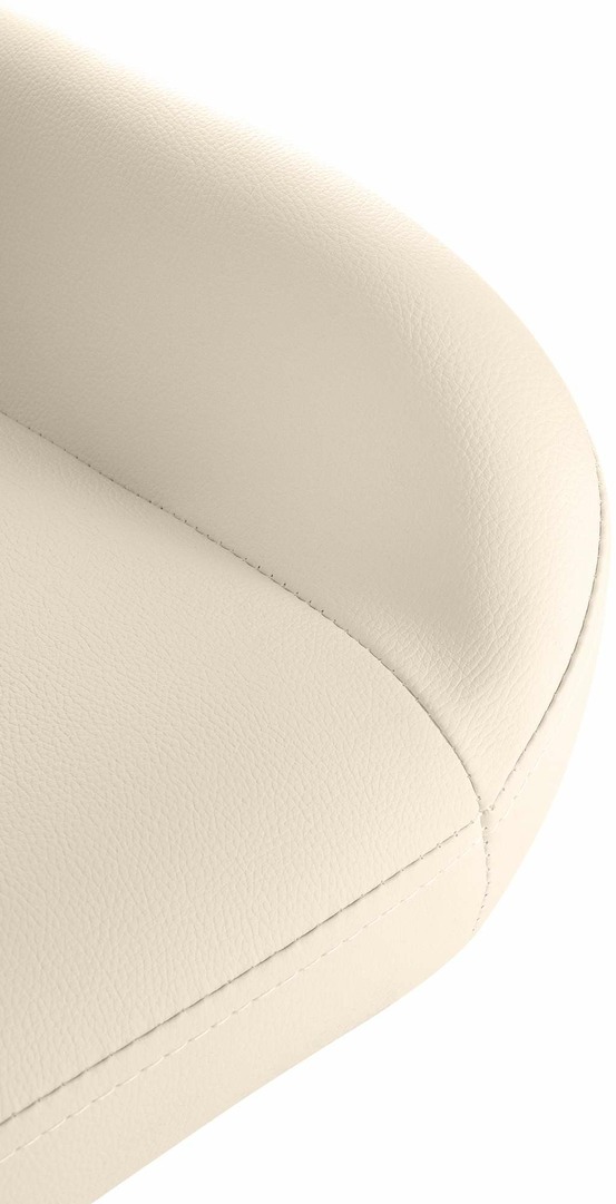 Lot de 2 tabourets de bar braga gold simili cuir