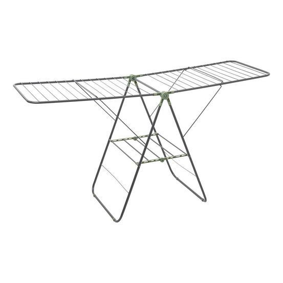 Étendoir à linge mojave 23m gris 177x60x90 cm
