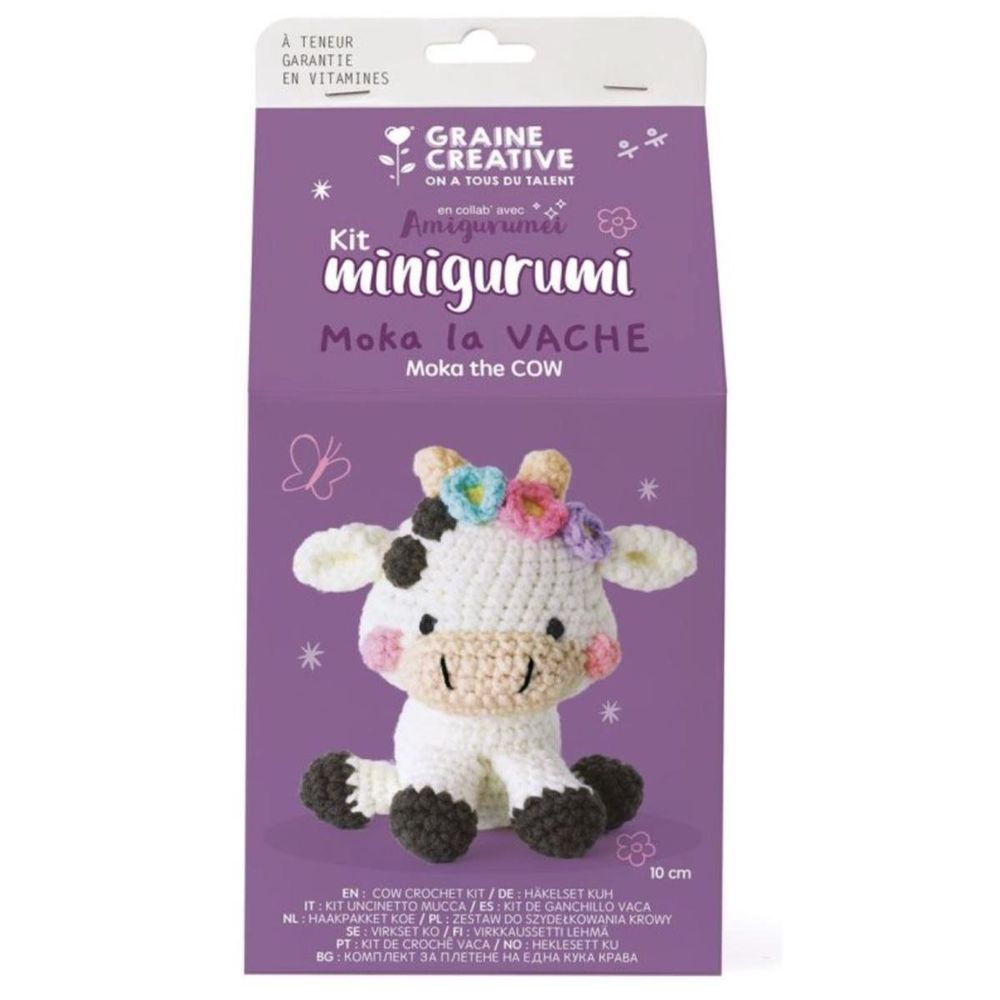Kit crochet minigurumi - vache