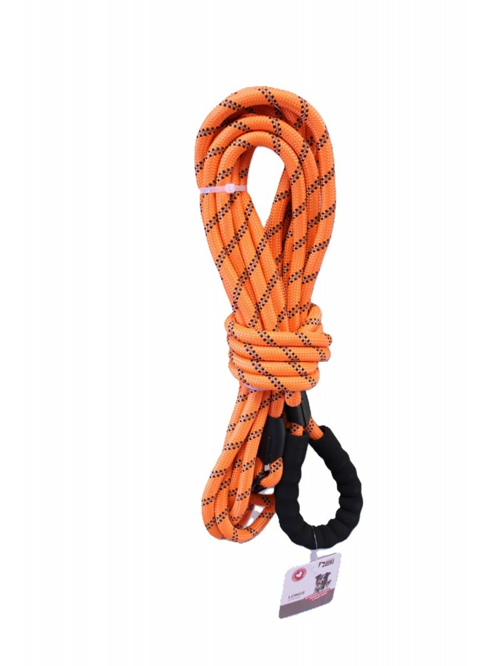 Mon ami luki - longe réfléchissante - orange - chien - 10m