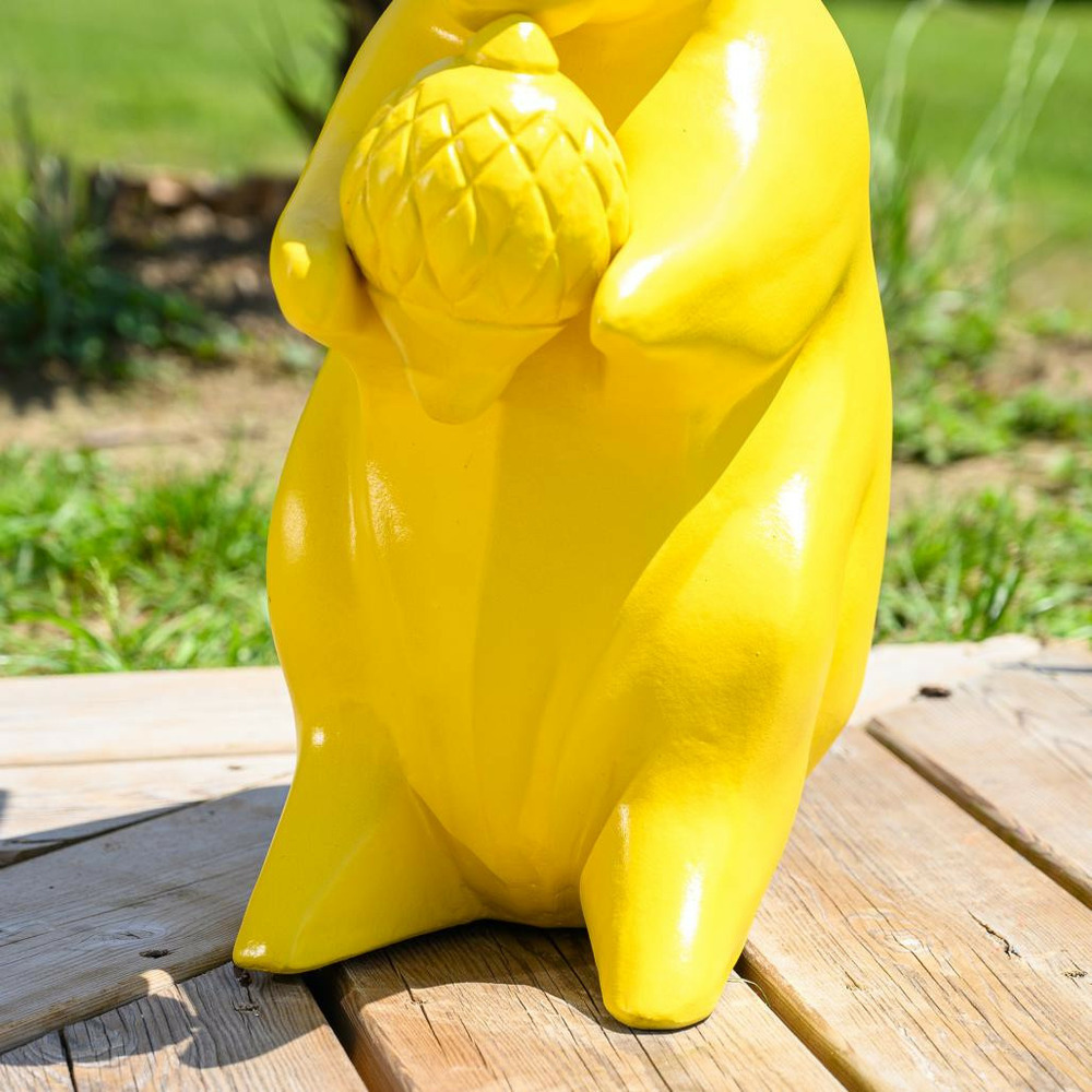 Statuette Écureuil Par Jim Shore - ENESCO - Résine Bleue - Neuf