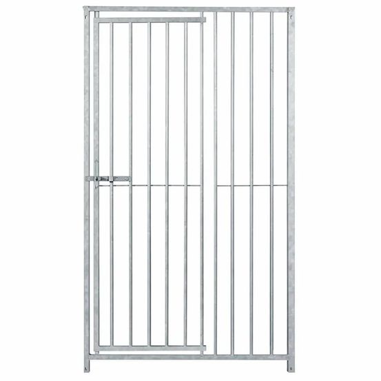 Panneau de chenil à barreaux 1,5m avec porte - hauteur 184cm