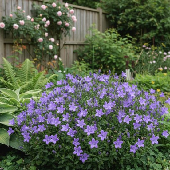 Campanule des murets bleue, campanule des murs lot de 5 godets