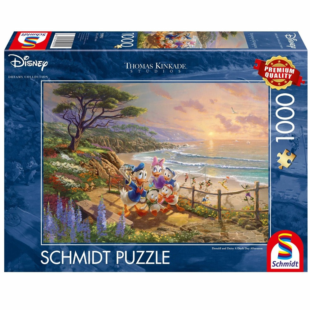 Puzzle donald et daisy 1000 pcs