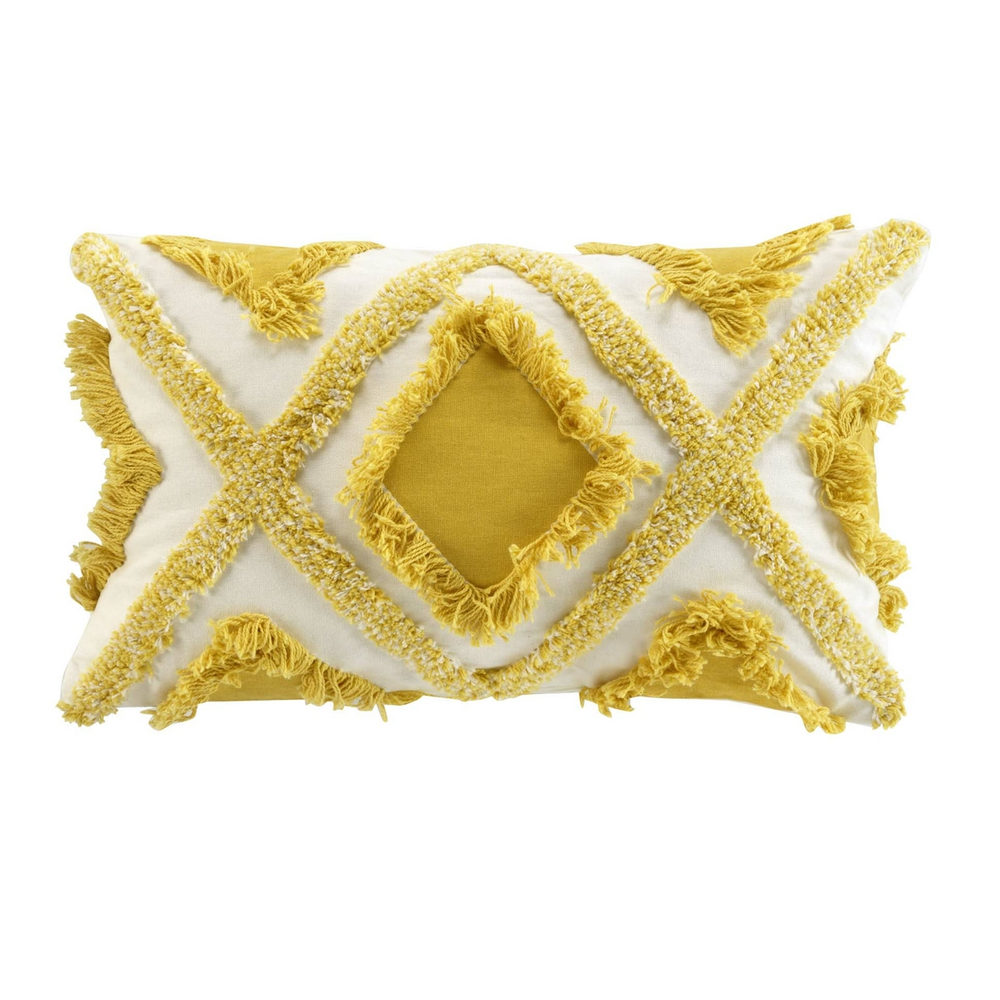 Coussin 30 x 50 cm marisse miel