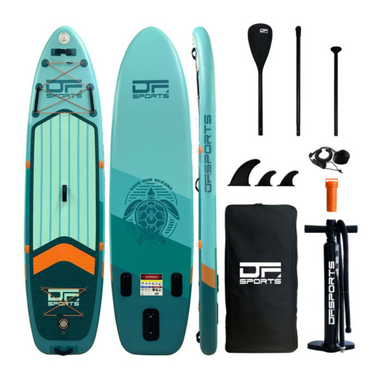 Paddle gonflable avec accessoires