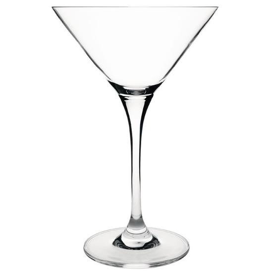Verre à martini en cristal olympia campana 260 ml - lot de 6