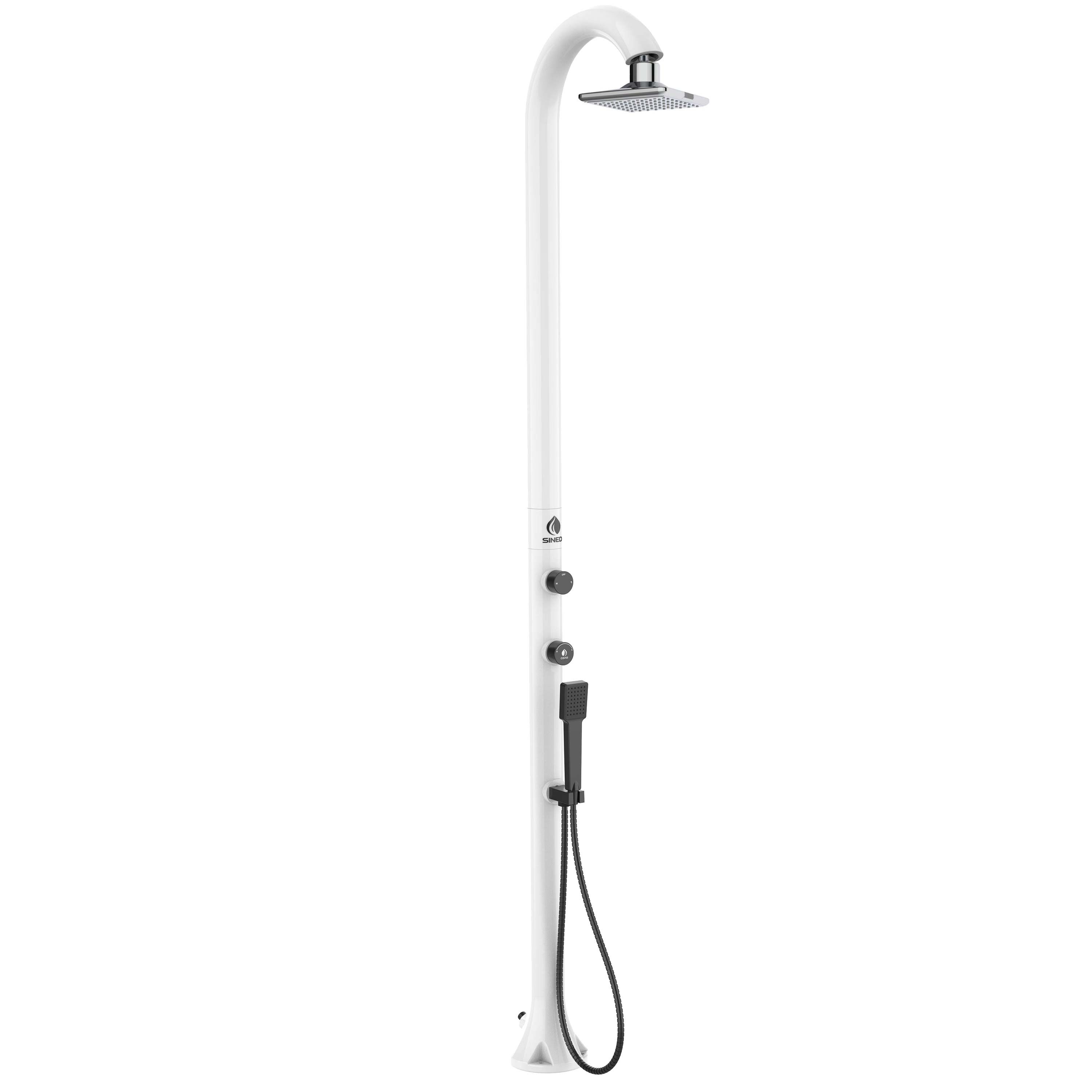 Douche exterieure douche double iswitch sined luna white