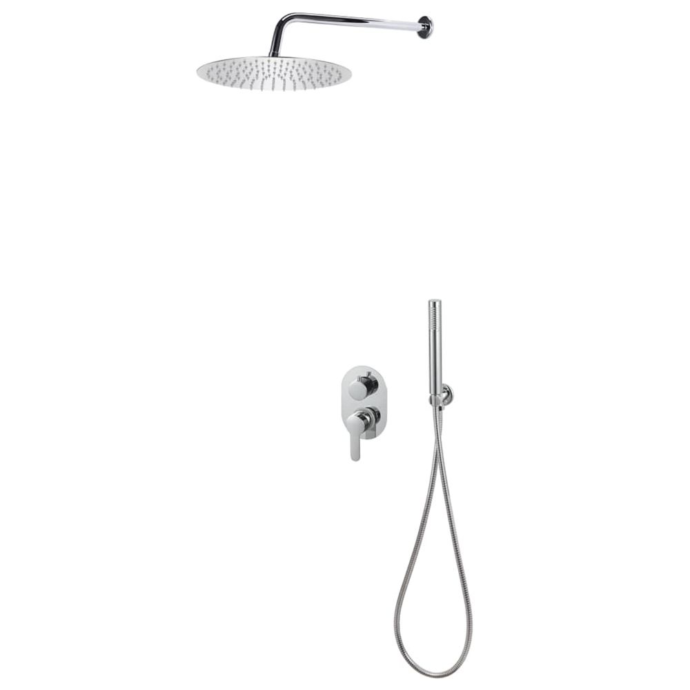 Système de douche acier inoxydable 201 argenté