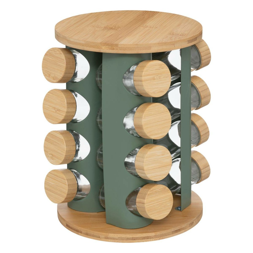 5five - présentoir à épices sensia avec plateau tournant 15 pots