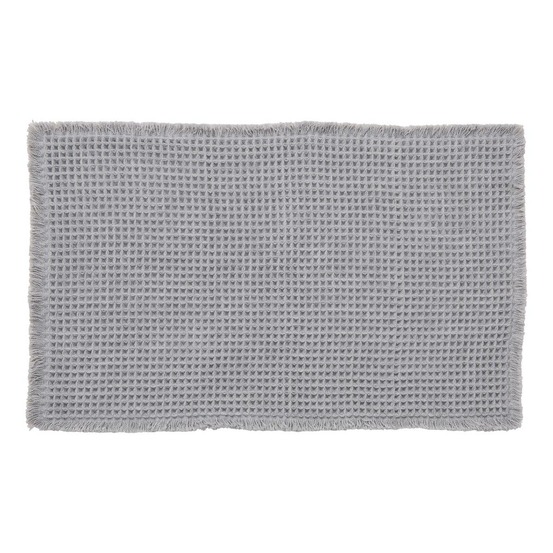 5five - tapis waffle 80x50cm gris
