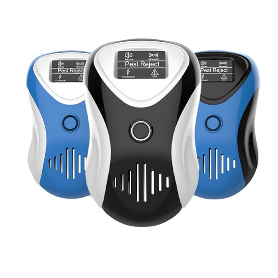Répulsif d'insectes et de rongeurs à ultrasons, écologique-bleu foncé