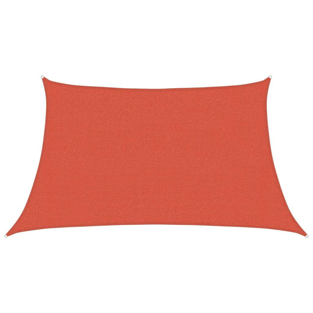 Voile d'ombrage 160 g/m² terre cuite 3/4x2 m pehd