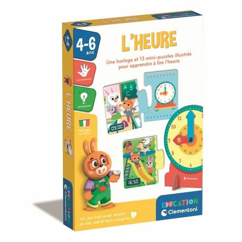 13 mini puzzles l'heure