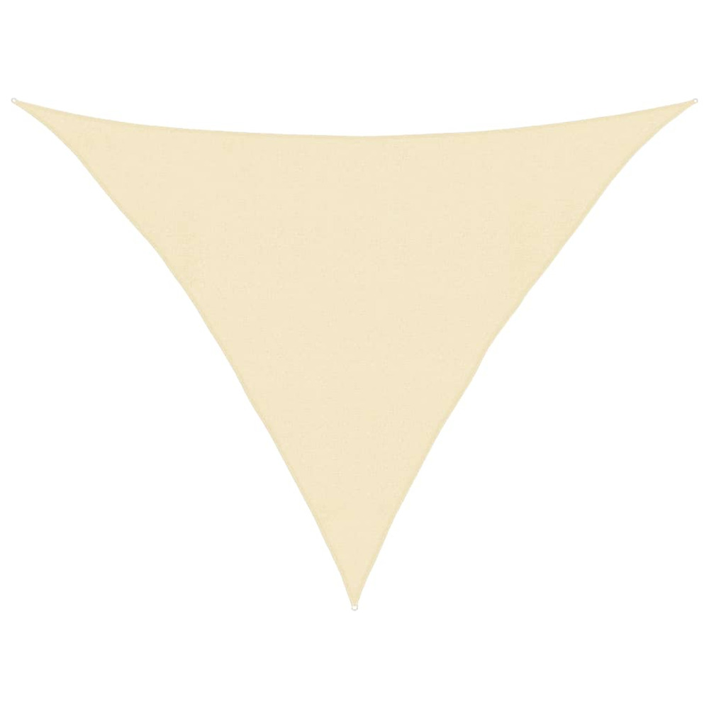 Voile d'ombrage 160 g/m² crème 4x4x5,8 m pehd