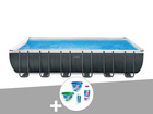Kit piscine tubulaire  ultra xtr frame rectangulaire 7,32 x 3,66 x 1,32 m + kit