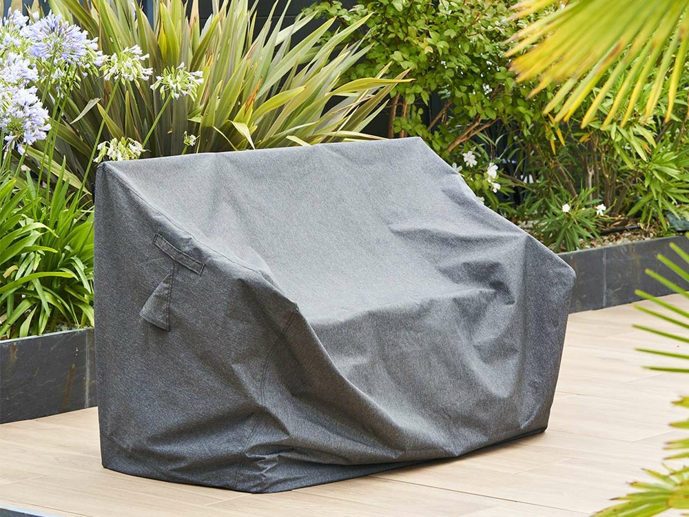 Housse pour banc hambo gris - 145 x 82 x 100 cm
