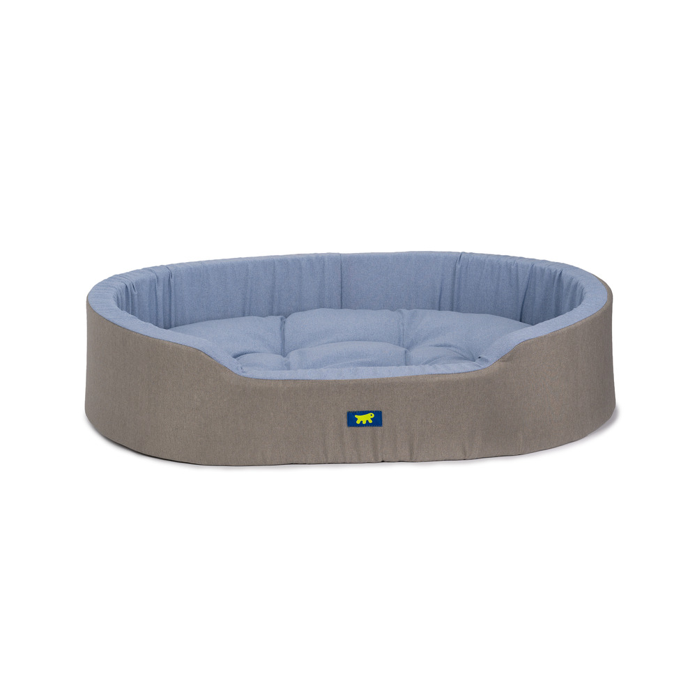 Ferplast panier chien dandy, coussin amovible et lavable, housse en coton avec rembourrage doux, grand lit pour chien, 110 x 70 x