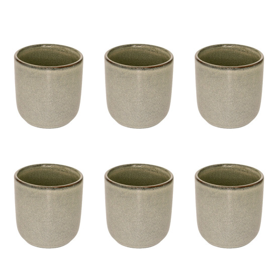 Lot de 6 tasses à café